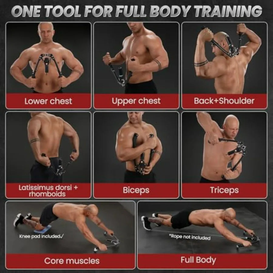 Twister Arm Trainer 3 In 1 Hydraulic Chest Workout Equipment - Arthur's Wellness Emporium