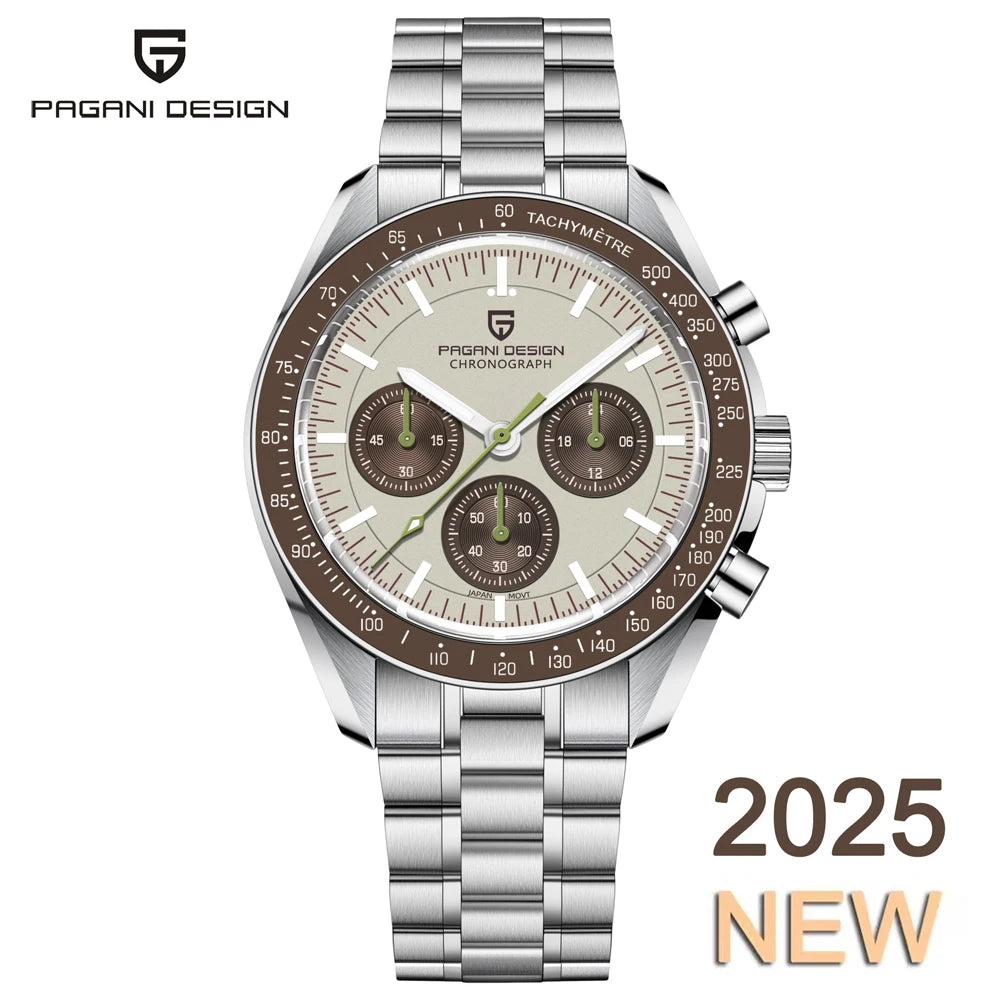Pagani Design Moon V6 Men's Quartz Chronograph Watch