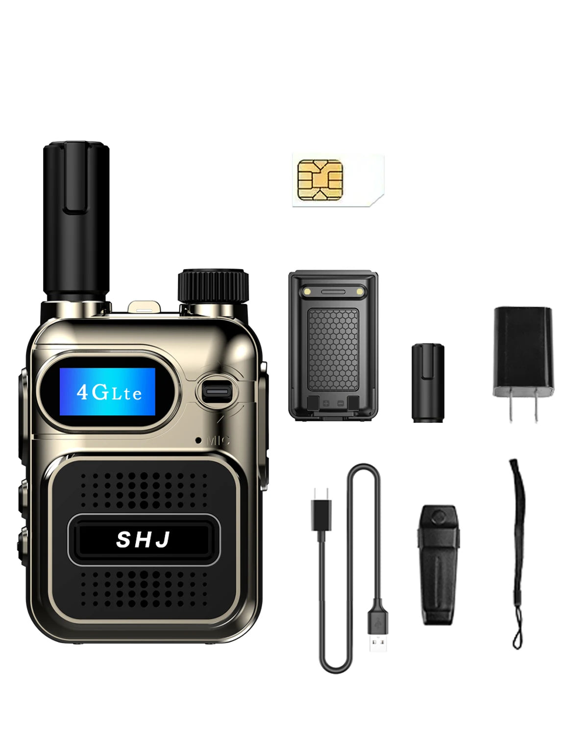 Quansheng SHJ 4G PoC Radios With Extra Yearly SIM Cards - Arthur's Wellness Emporium