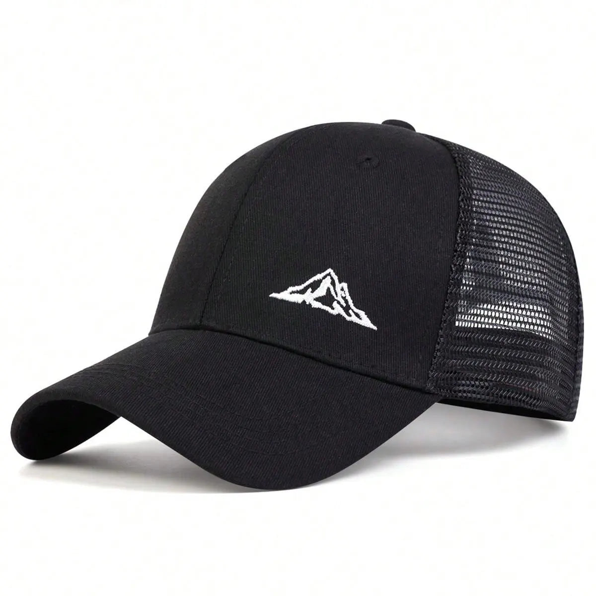Unisex Mountains Embroidery Baseball Cap for Outdoor Fun