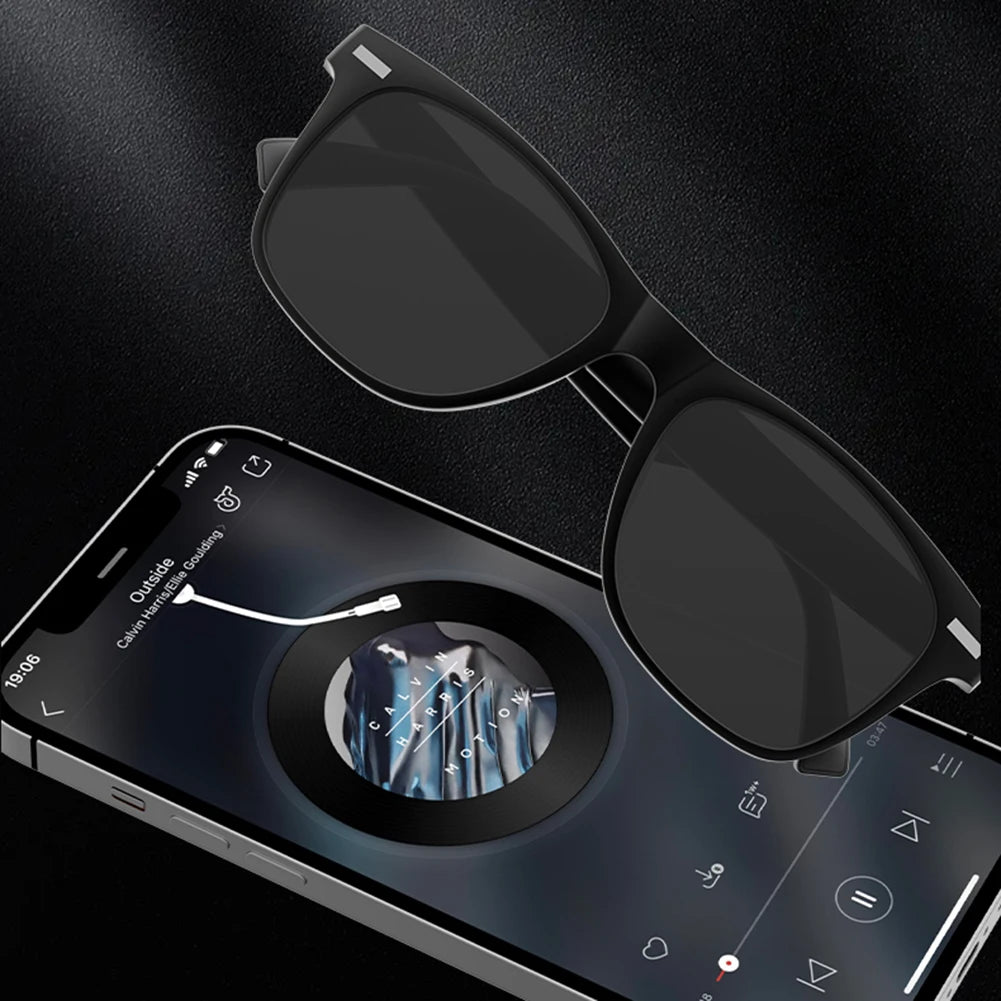 Alloet Smart Glasses AI Voice Assistant Camera Open Ear - Arthur's Wellness Emporium