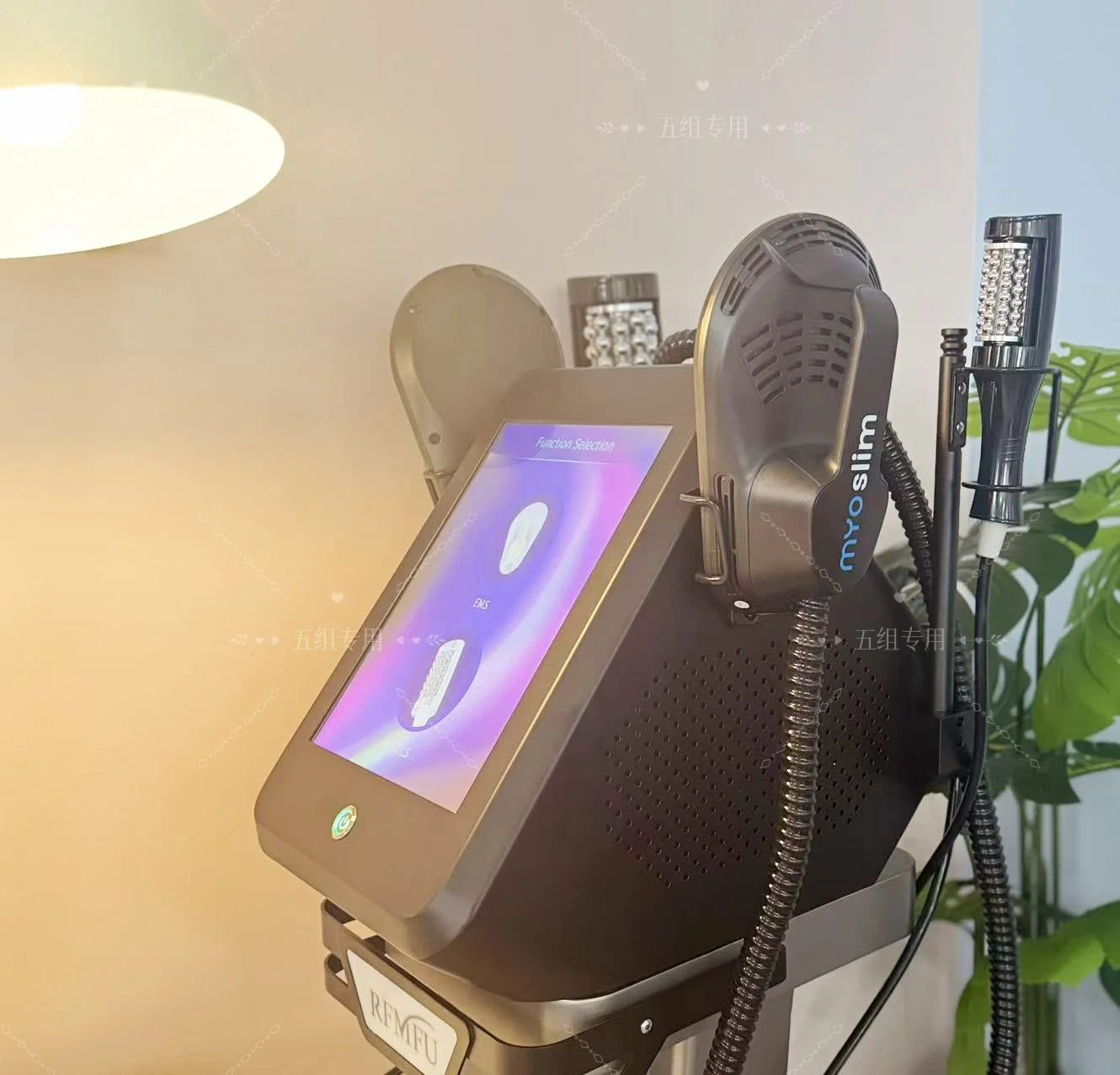 Emszero 360 Degree Vibration Massage Roller For Fat Burning