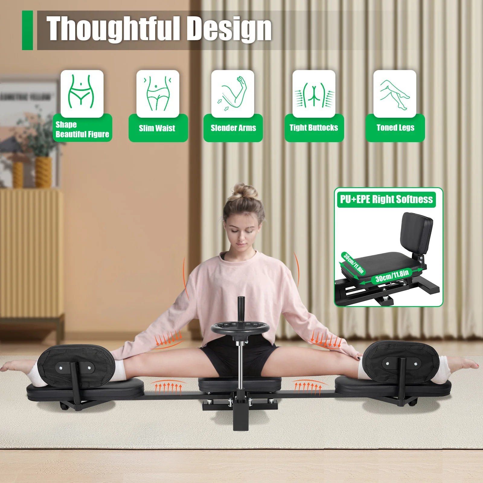 Pro Leg Stretcher Yoga Split Machine for Home Fitness - Arthur's Wellness Emporium