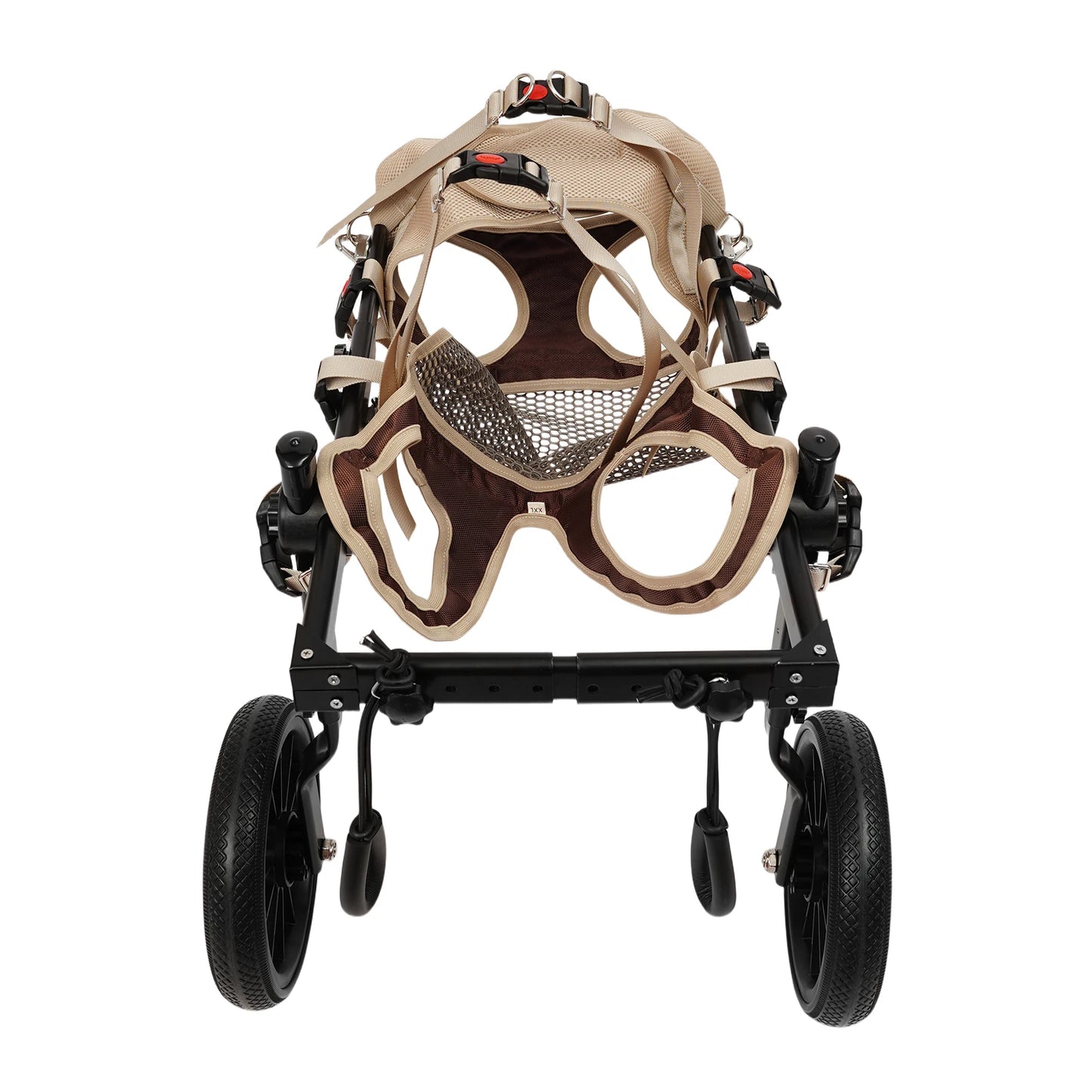 Adjustable Dog Wheelchair Hind Leg Walker Aluminum Alloy Rehab Cart