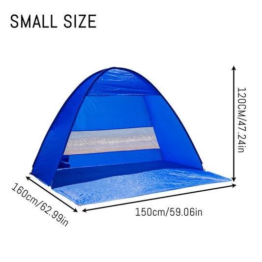 Pakicetus Pop Up Beach Tent With Handbag Compact Folding Outdoor Shelter - Arthur's Wellness Emporium