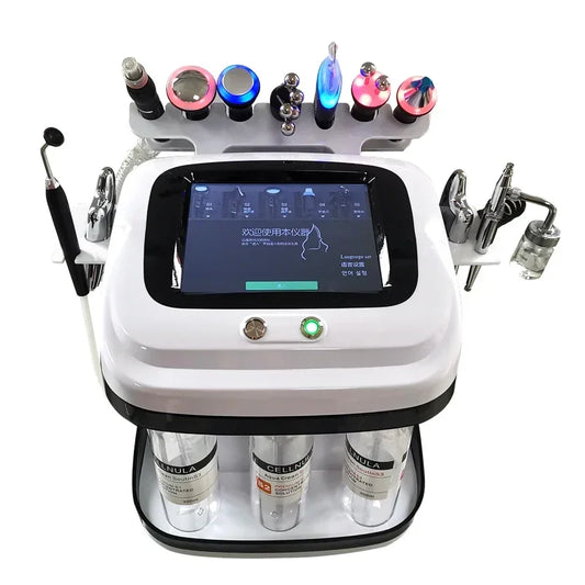 10 in 1 Water Oxygen Jet Peel Hydro Facial Machine - Arthur's Wellness Emporium