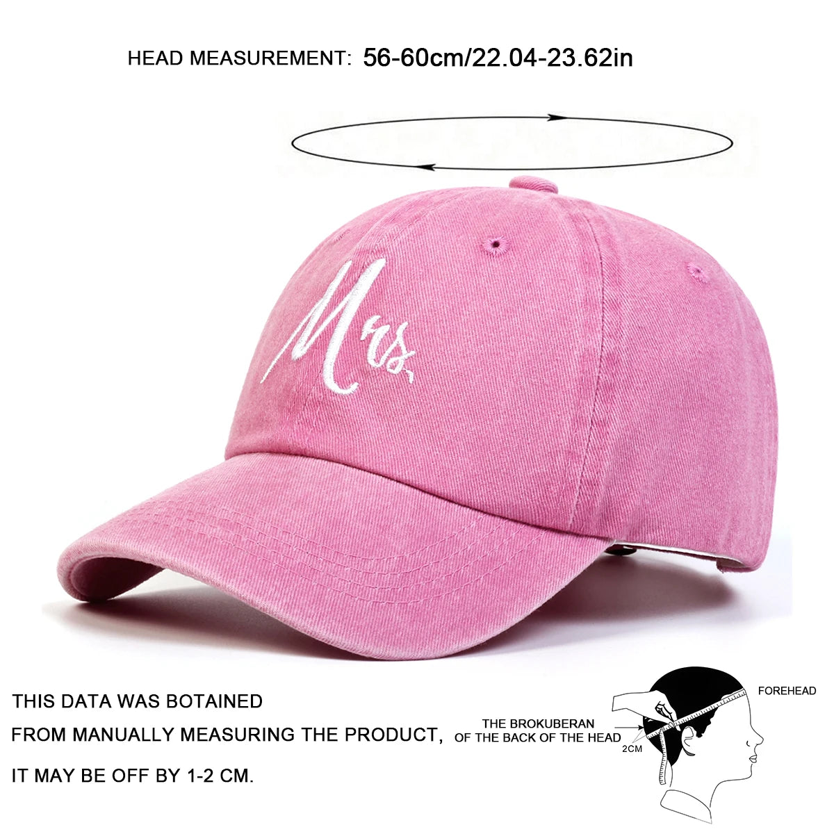 2Pcs Letter Embroidery Couple Baseball Caps Adjustable - Arthur's Wellness Emporium