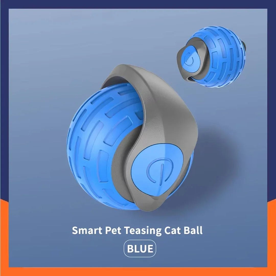 Smart Pet Toy Ball Electric Interactive Jumping Rolling Ball Rechargeable