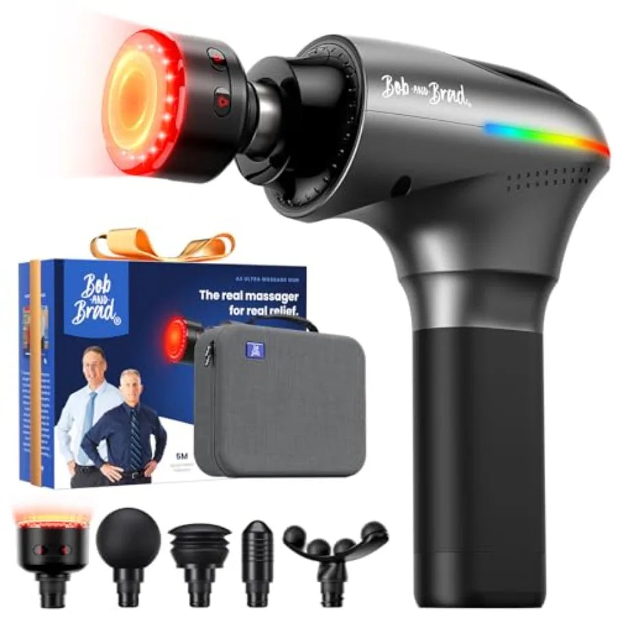 A2 Ultra Pro Percussion Massage Gun With Infrared Heat Head
