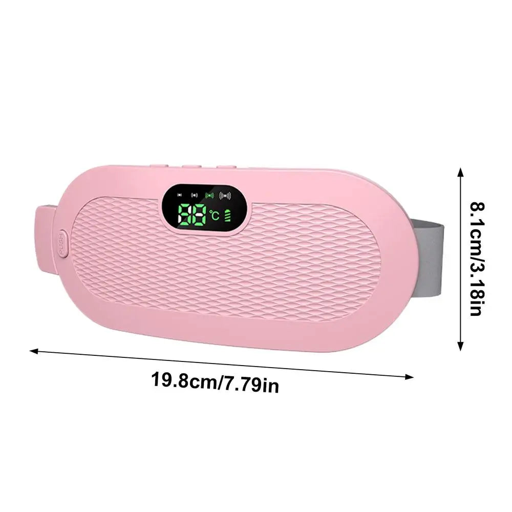 Travel Electric Heating Pad with Vibration Massage Modes