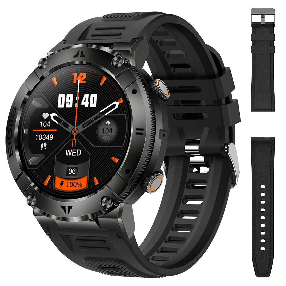 LaNikar Smart Watch Men TFT Display Bluetooth Call Blood Pressure - Arthur's Wellness Emporium