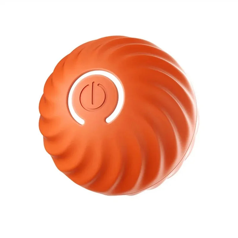 Automatic Moving Dog Ball Toy USB Interactive Puppy Chew Ball