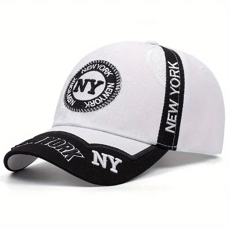 3D Embroidery Patchwork Baseball Cap Unisex Sun Protection - Arthur's Wellness Emporium