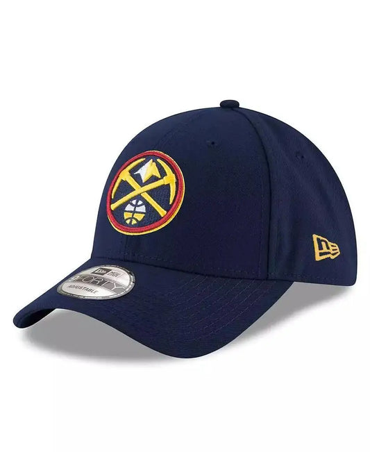 New Era Mens Denver Nuggets Navy League 9FORTY Hat Cap - Arthur's Wellness Emporium