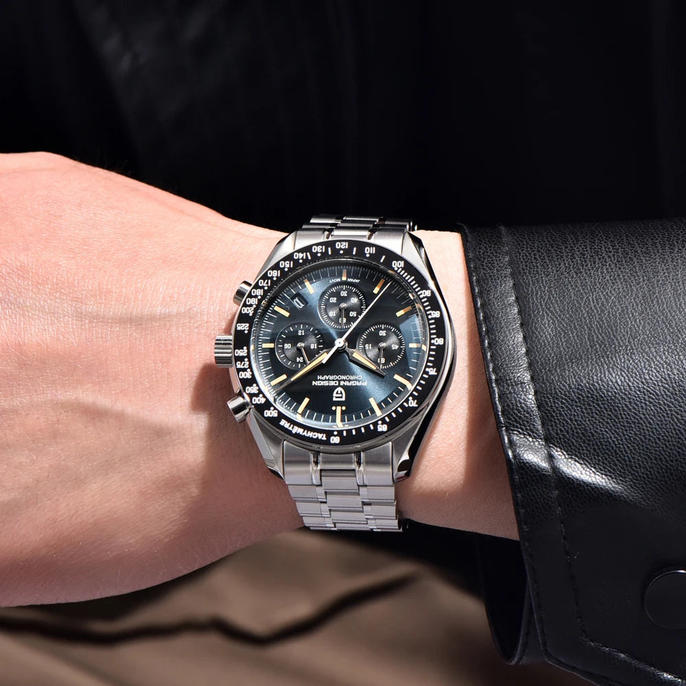 Pagani Design Moon V6 Men's Quartz Chronograph Watch
