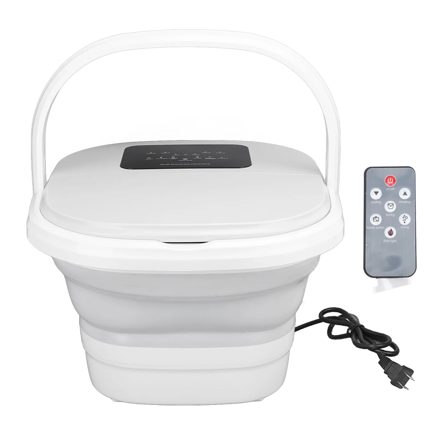 Smart Foldable Foot Massager Spa With Heating Rollers - Arthur's Wellness Emporium