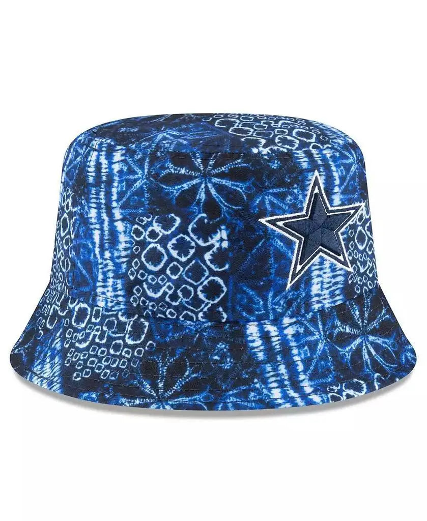 New Era Navy Dallas Cowboys Shibori Bucket Hat Unisex - Arthur's Wellness Emporium