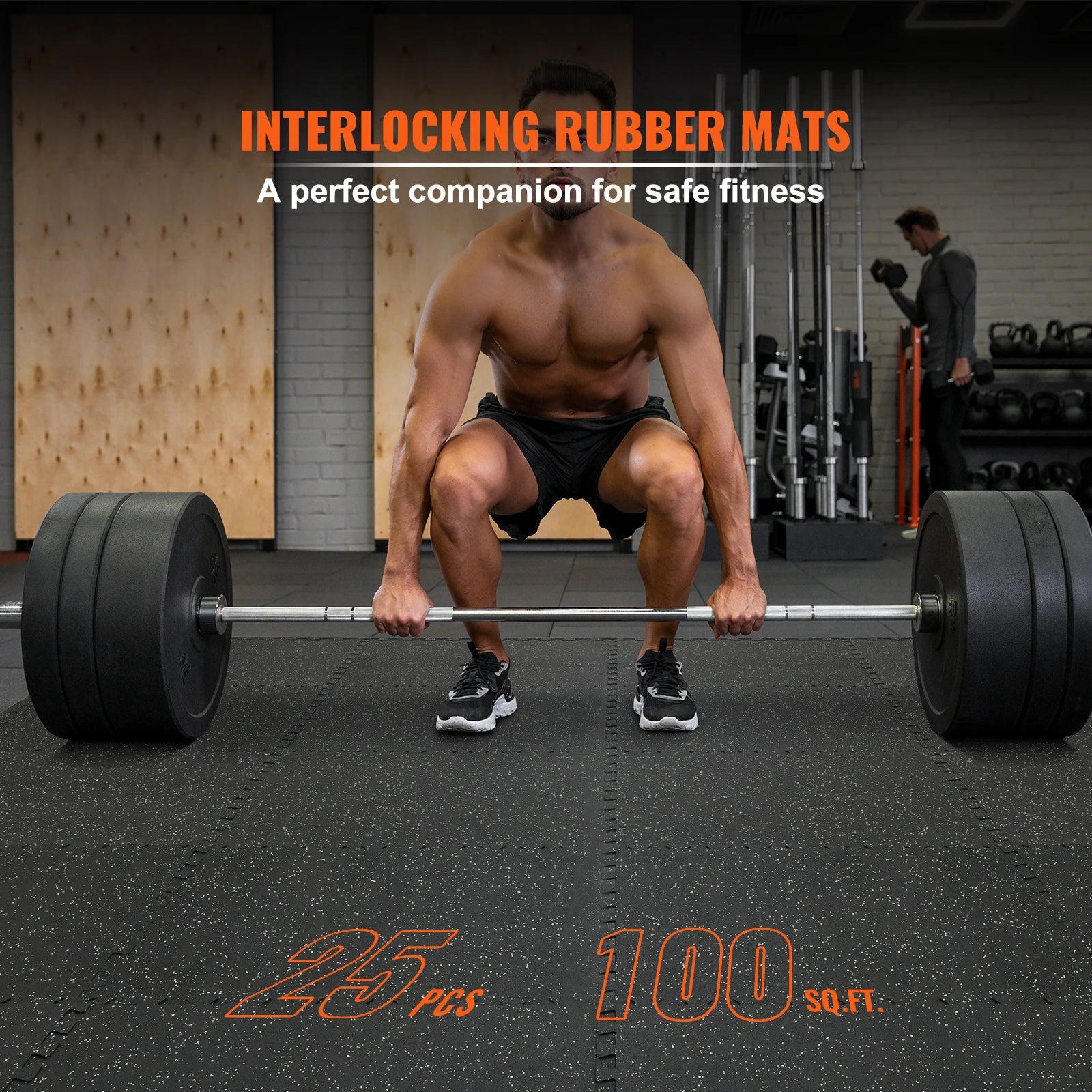 VEVOR Interlocking Gym Floor Mats for Safe Workouts - Arthur's Wellness Emporium