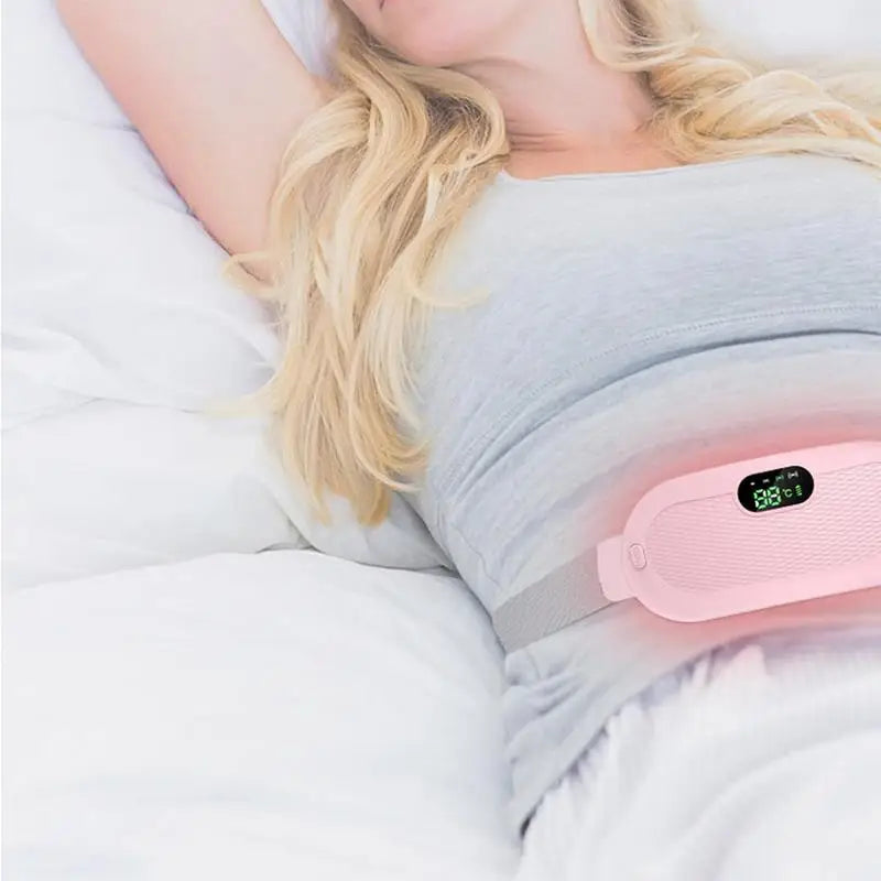Travel Electric Heating Pad with Vibration Massage Modes