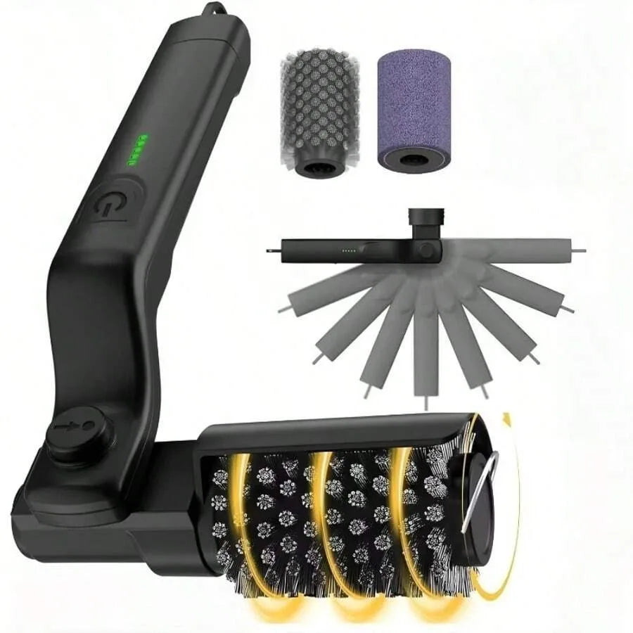 Rechargeable Electric Grill Brush For Deep Cleaning Stainless Steel Grate