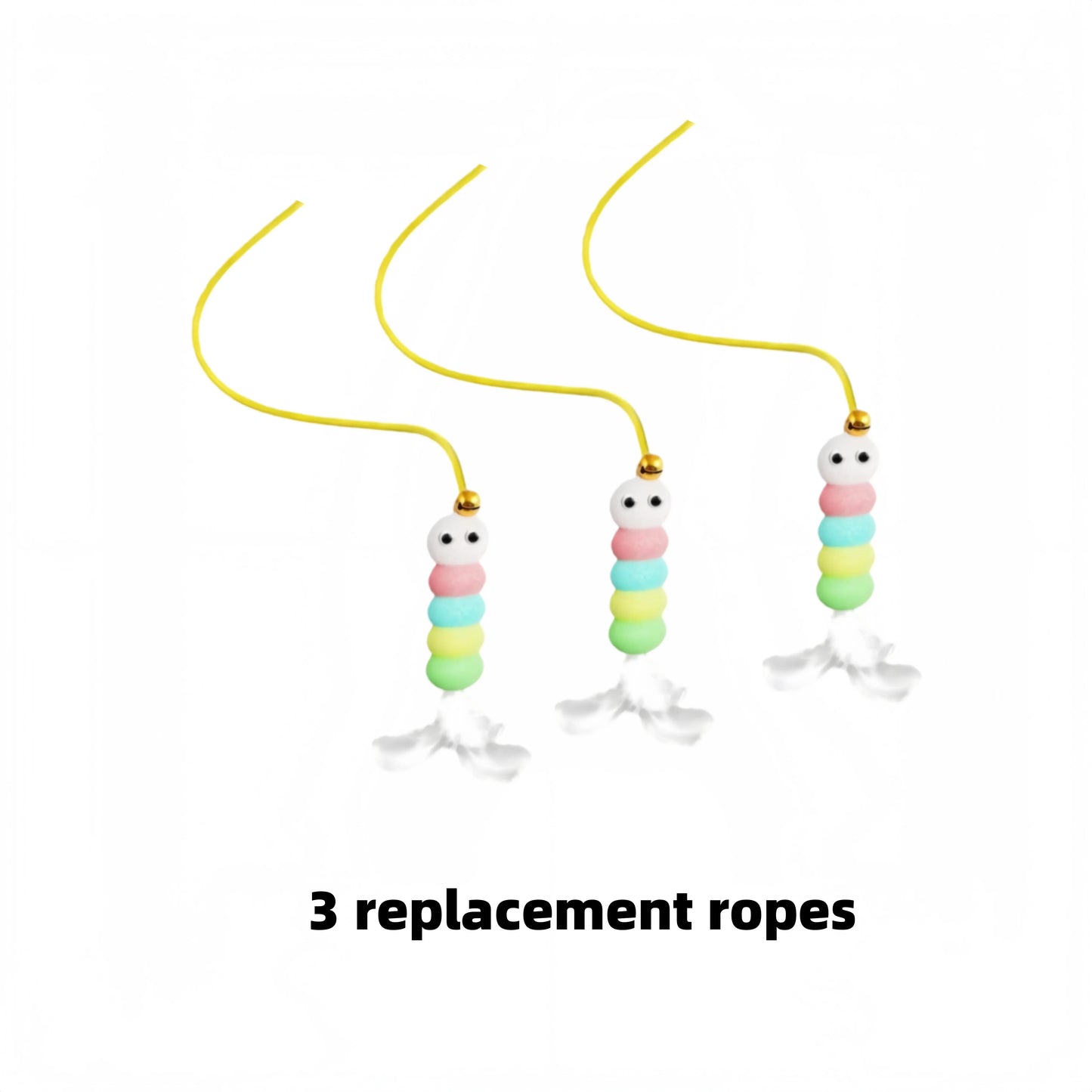 Electric Cat Toy With Auto Swing Ropes and Feather Teaser - Arthur's Wellness Emporium