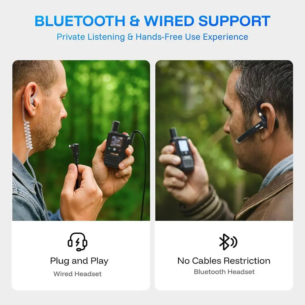 Global Walkie Talkies Long Range 4G LTE Two Way Radios - Arthur's Wellness Emporium