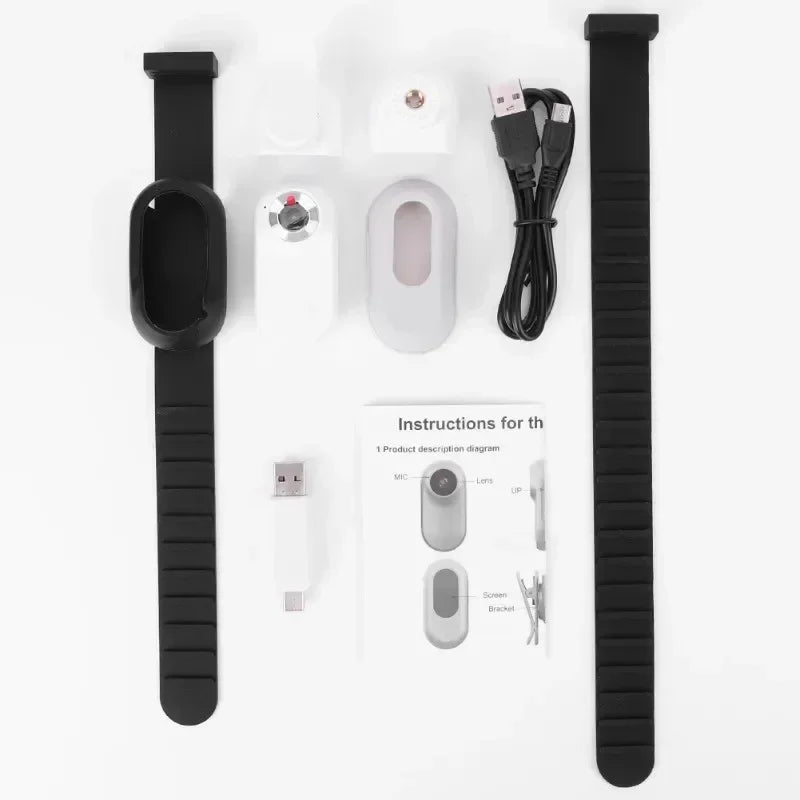 LISMCN 1080P Pet Camera Portable HD Detachable Collar Cam - Arthur's Wellness Emporium