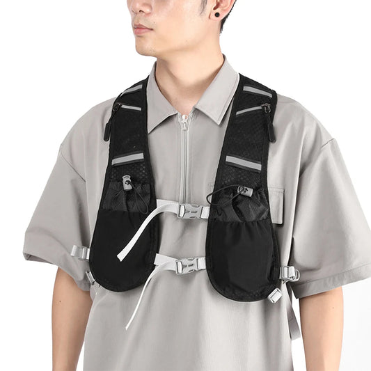 MOJOYCE Hydration Running Vest With Phone Holder And Reflective Pockets - Arthur's Wellness Emporium