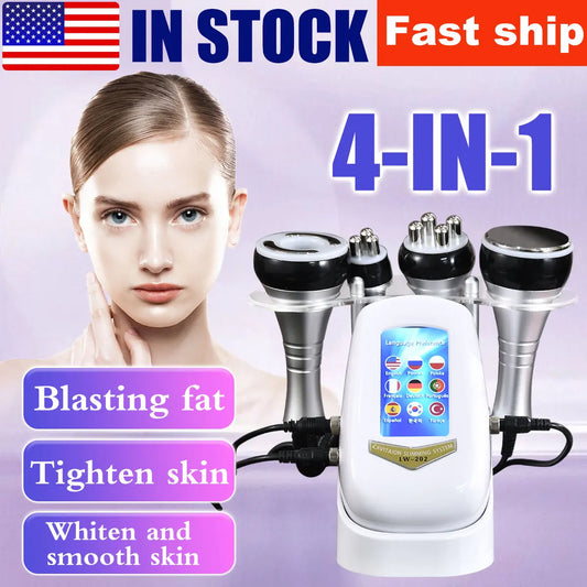 Amilibeauty 4 In 1 Cavitation Body Slimming Machine Pro
