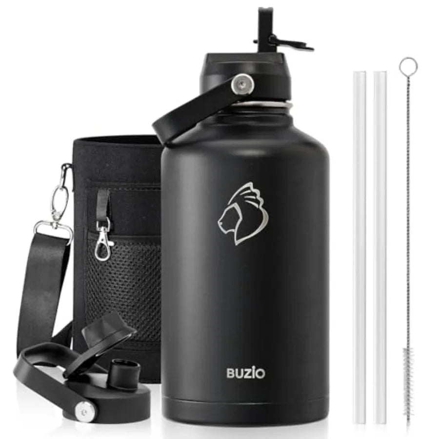 Vacuum Insulated Stainless Steel Water Bottle Double Wall Flask - Arthur's Wellness Emporium