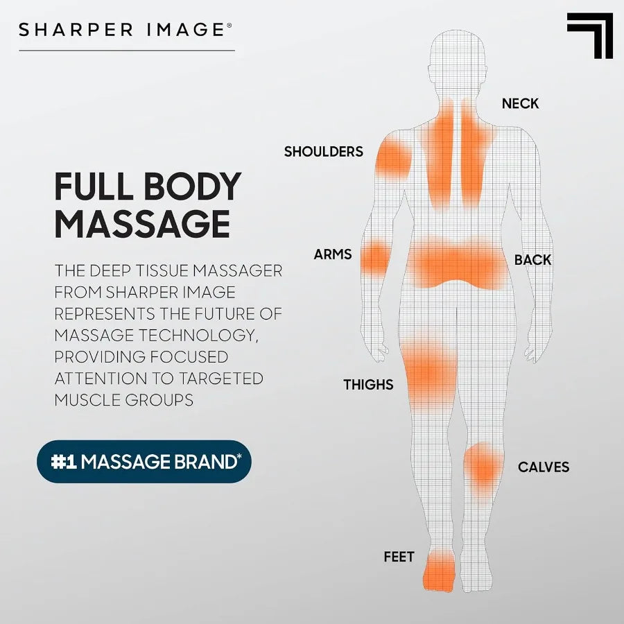 Deep Tissue Percussion Massage Gun Powerboost Pro Handheld Massager - Arthur's Wellness Emporium