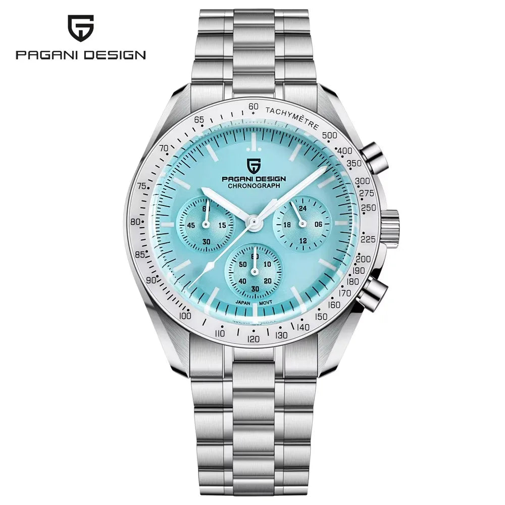 Pagani Design Moon V6 Men's Quartz Chronograph Watch