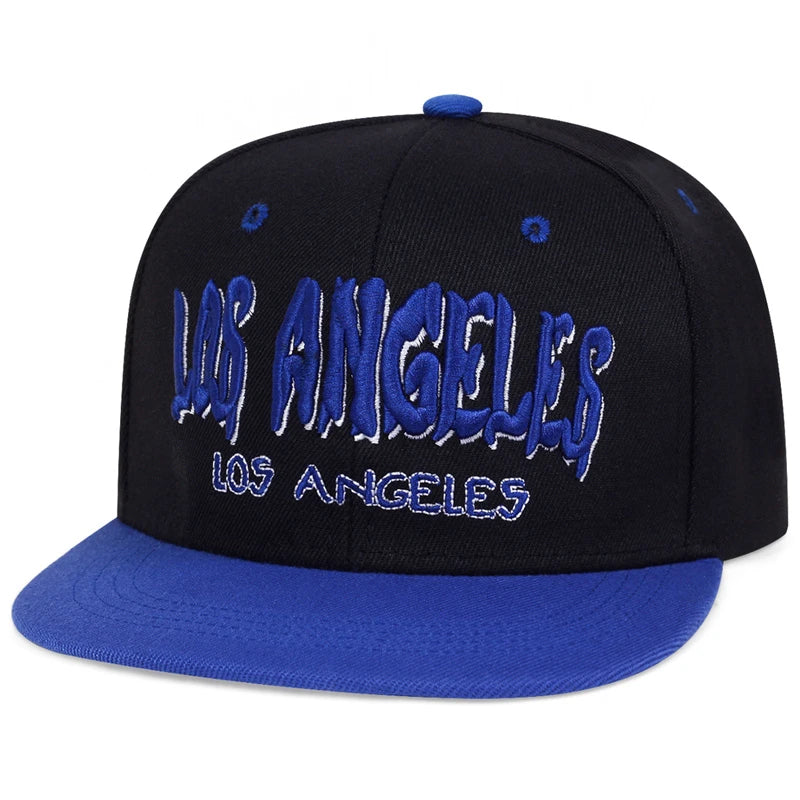 Unisex Los Angeles Embroidery Hip Hop Hat Adjustable - Arthur's Wellness Emporium