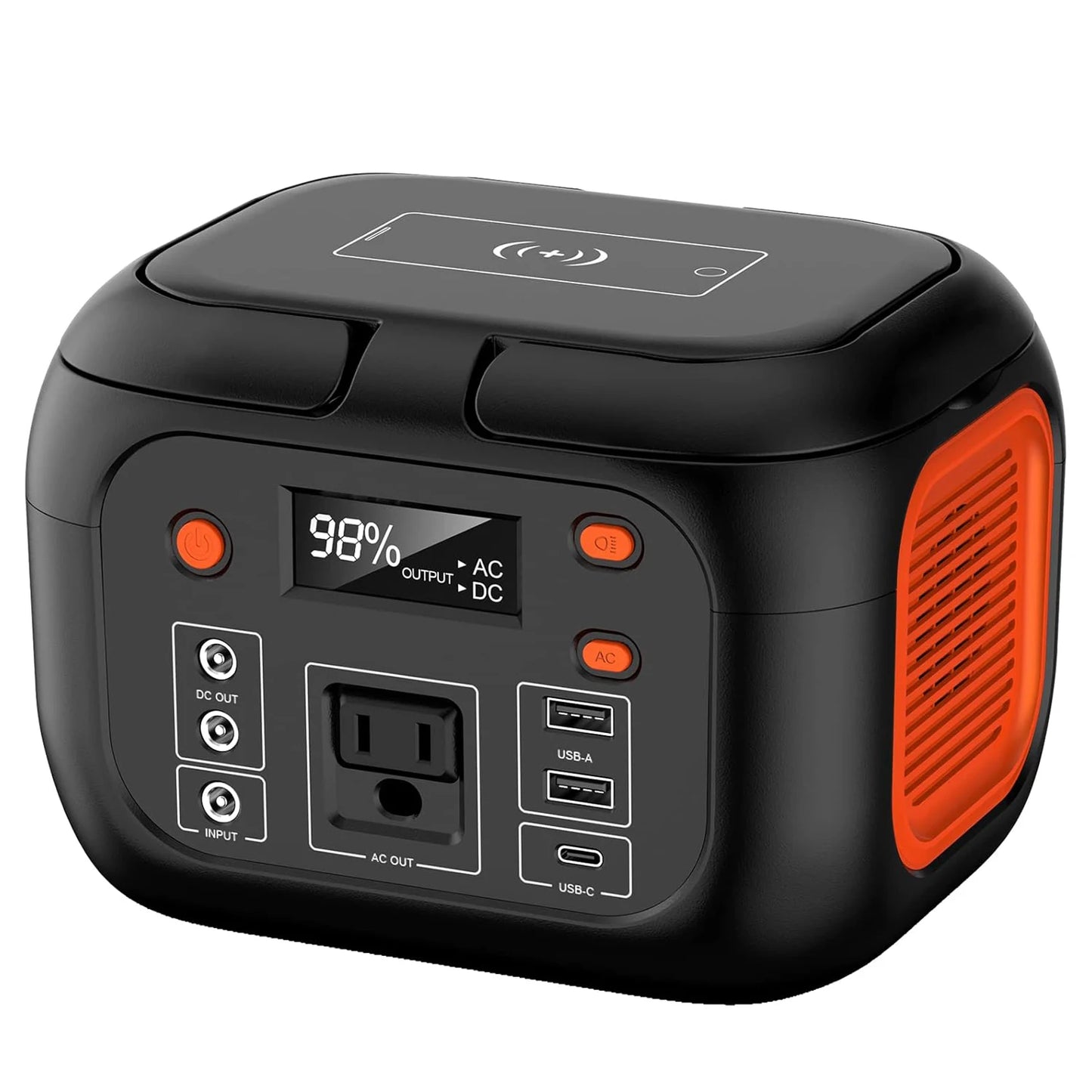 SinKeu 600W Portable Power Station Solar Generator 296Wh For Camping - Arthur's Wellness Emporium