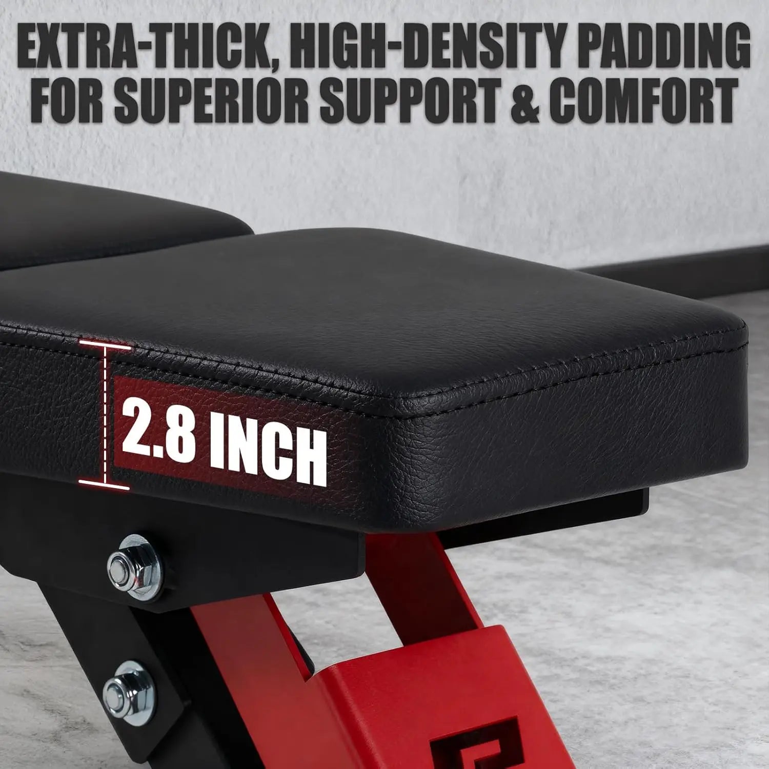 Adjustable 3 Section Weight Bench With 1600 Lbs Capacity - Arthur's Wellness Emporium