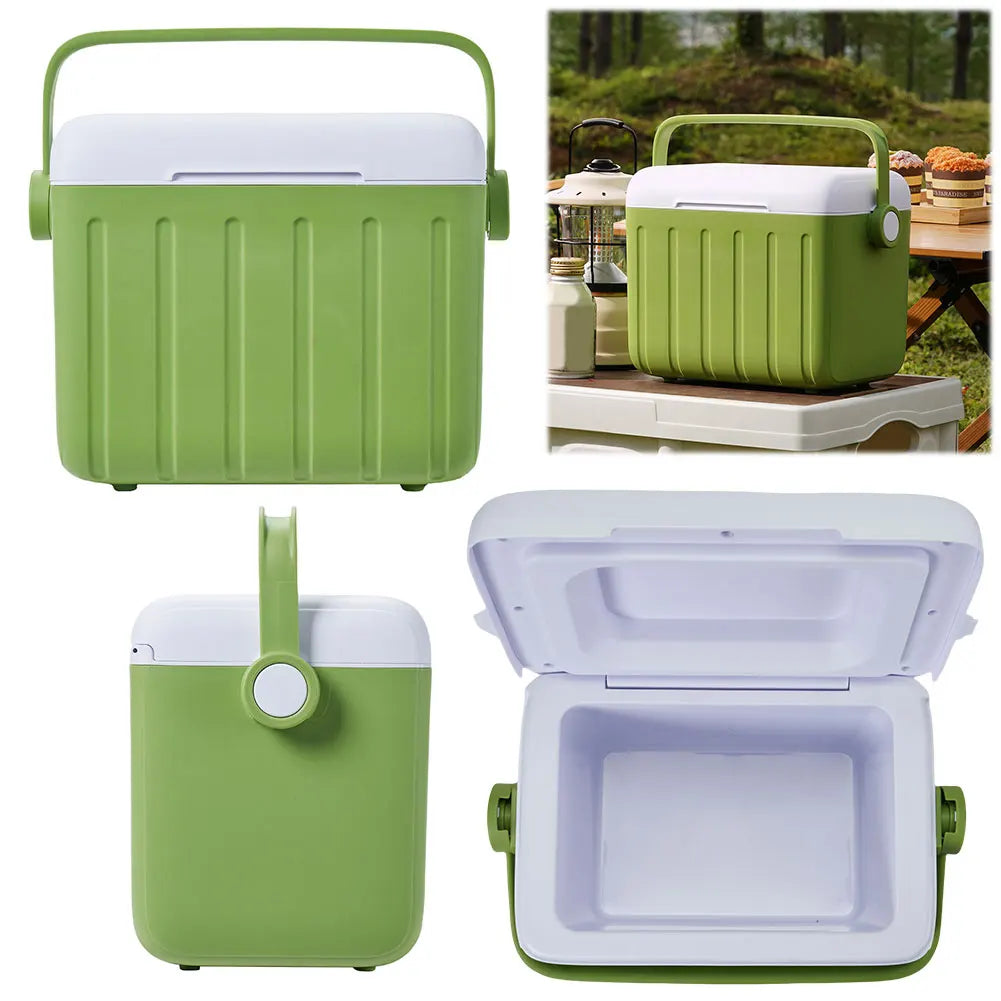 Shunmaii Camping Cooler Box Portable Insulated Ice Chest for Outdoors - Arthur's Wellness Emporium