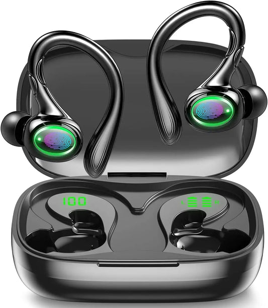 Erilles Wireless Earbuds With Bluetooth 5.3 ANC LED Display IPX7