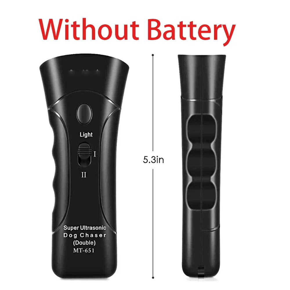 Ultrasonic Dog Bark Deterrent Anti Barking Training Device No Battery - Arthur's Wellness Emporium