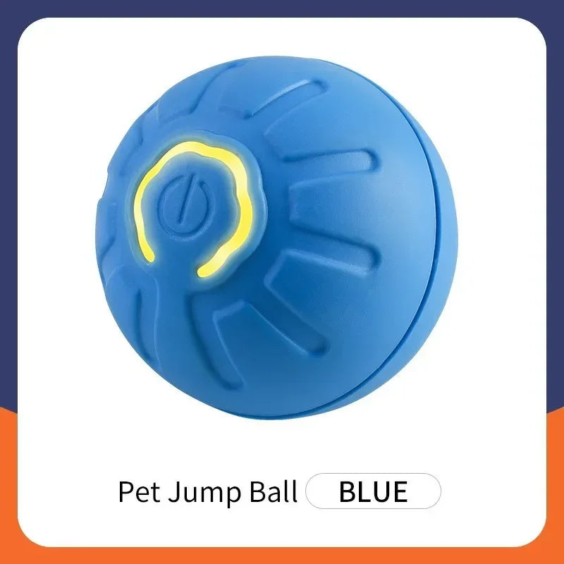 Smart Pet Toy Ball Electric Interactive Jumping Rolling Ball Rechargeable