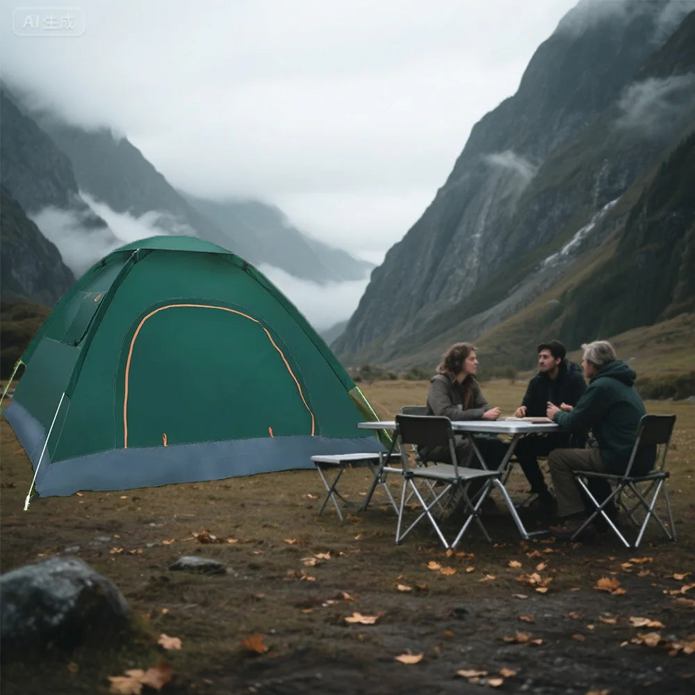Outdoor Pop Up Tent Waterproof Automatic Camping Sun Shelter Lightweight - Arthur's Wellness Emporium
