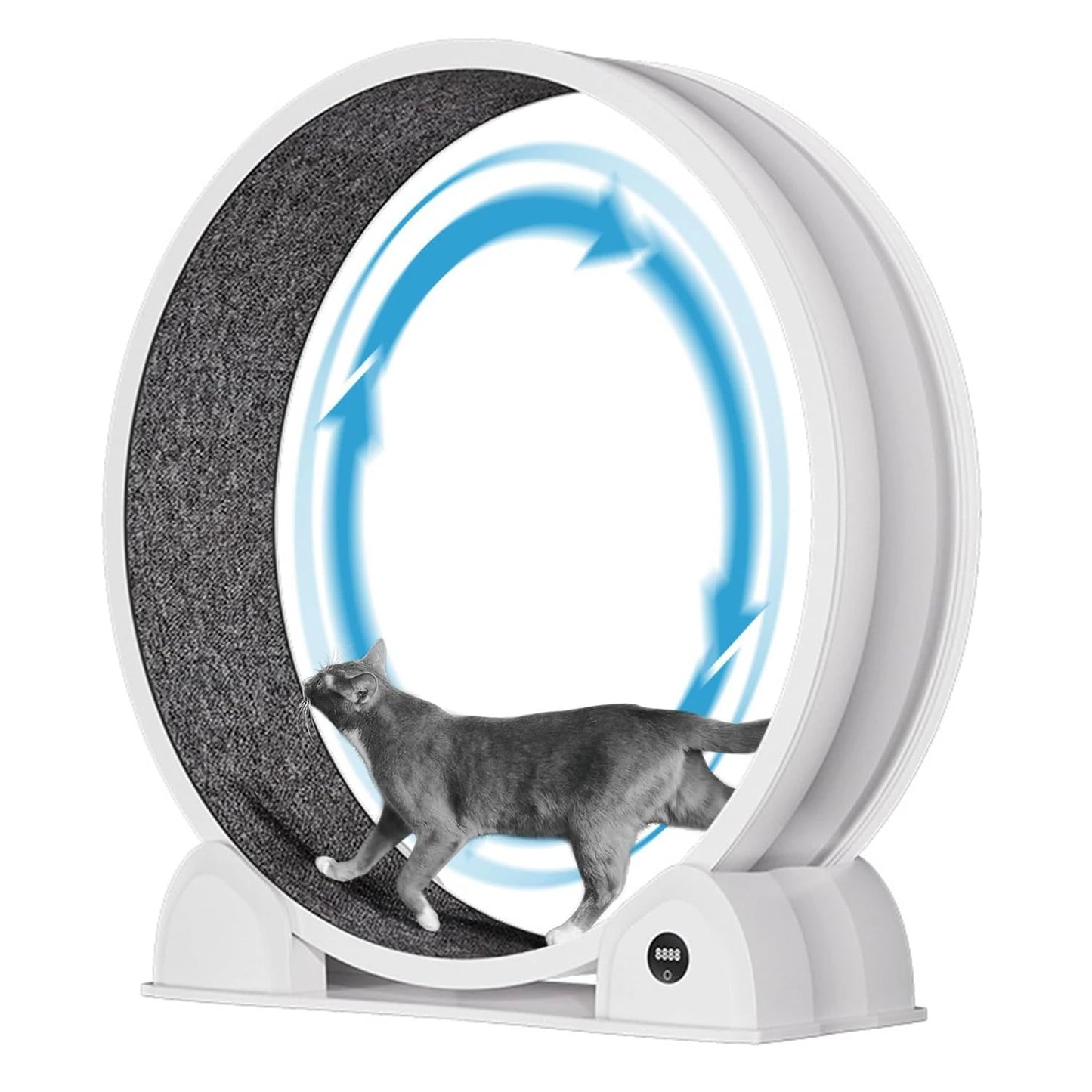 HiMISSCN Cat Exercise Wheel Indoor Running Wheel For Cats - Arthur's Wellness Emporium