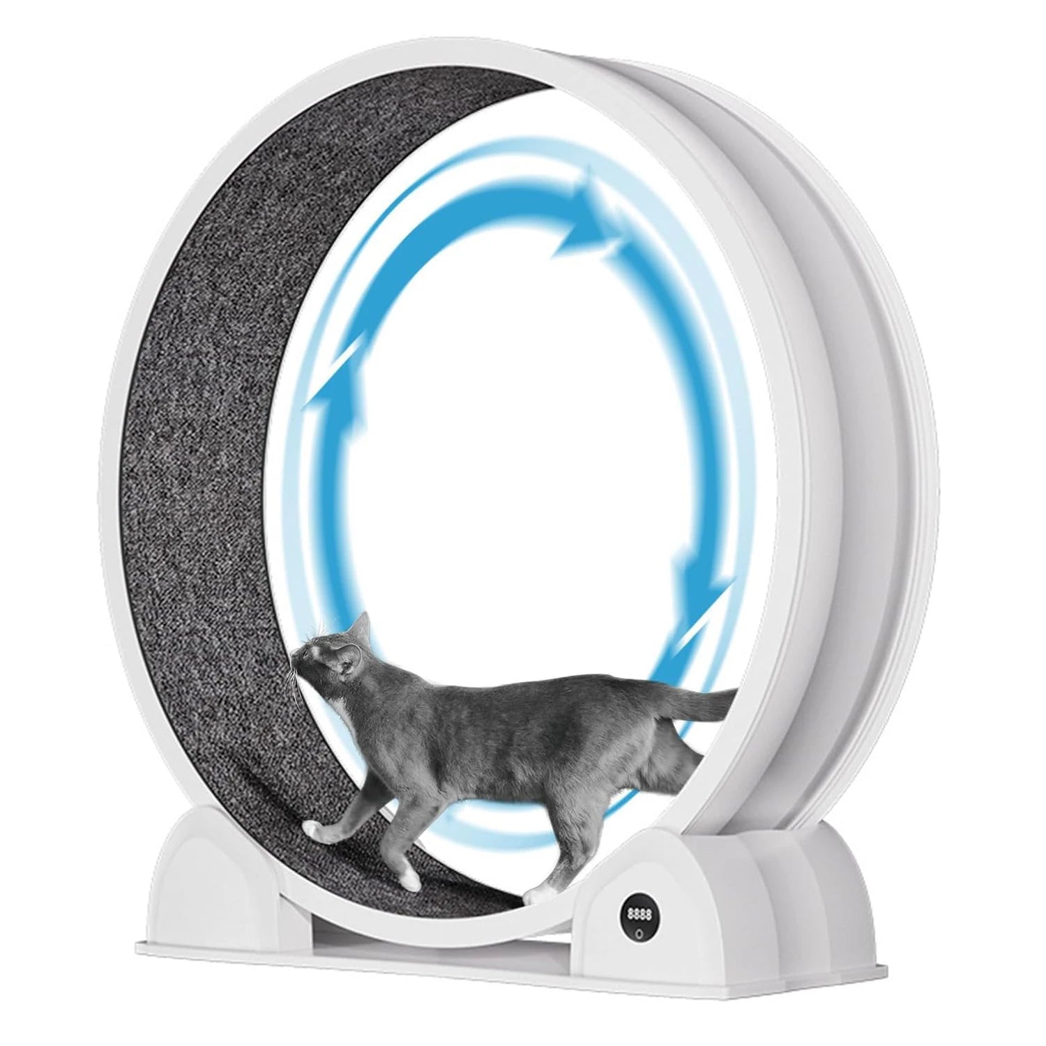 HiMISS Cat Exercise Wheel Indoor Running Wheel For Cats - Arthur's Wellness Emporium