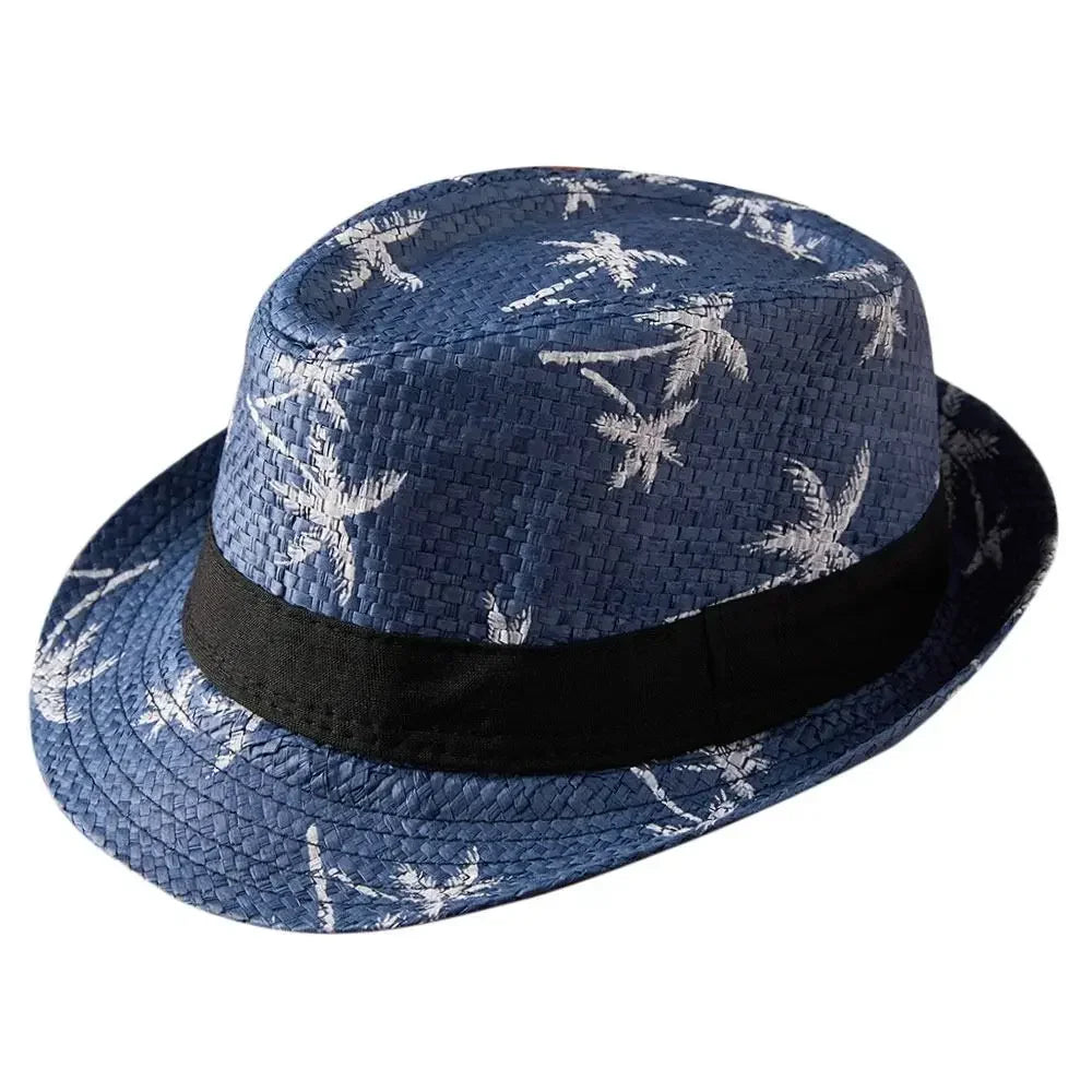 Straw Sun Hat Unisex Wide Brim Beach Fashion Sun Protection