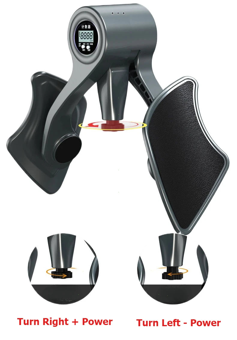 Digital Counter Hip Leg Trainer Adjustable Pelvic Floor Thigh Exerciser - Arthur's Wellness Emporium