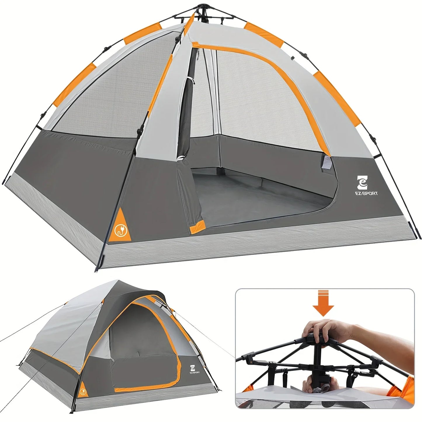 Unp Pop Up Instant Camping Tent Waterproof Windproof - Arthur's Wellness Emporium