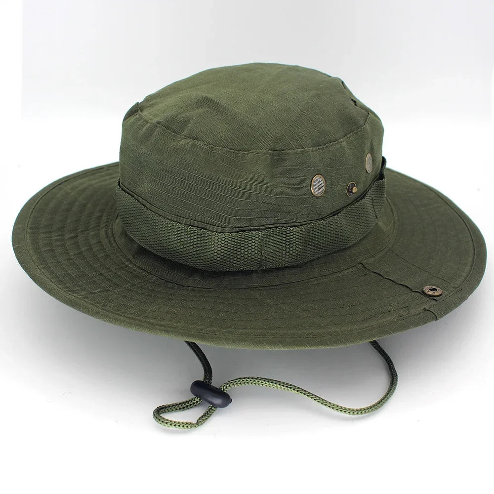 Tactical Boonie Hat With UV Protection For Outdoor Use