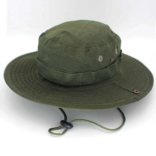 Tactical Boonie Hat With UV Protection For Outdoor Use
