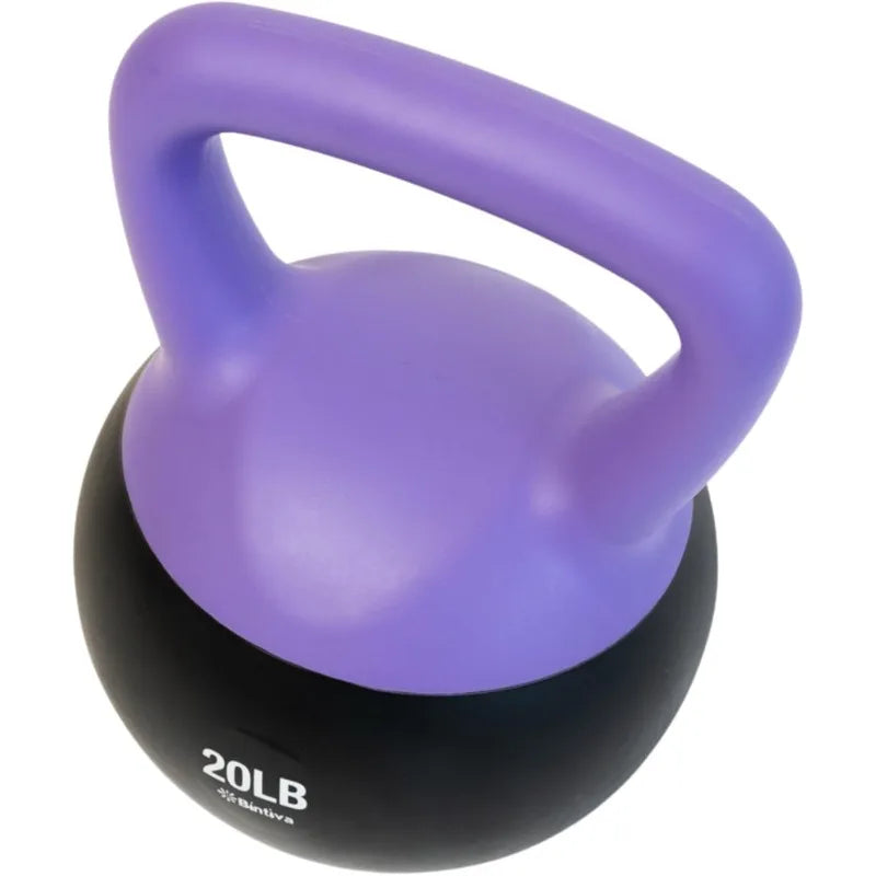 Bintiva Soft Kettlebells Set for Strength Training Weights
