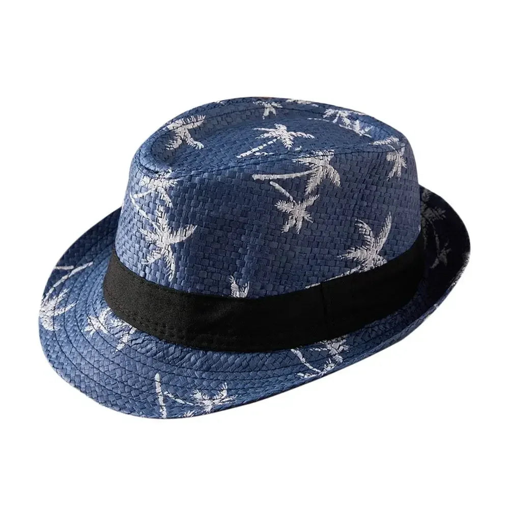 Straw Sun Hat Unisex Wide Brim Beach Fashion Sun Protection