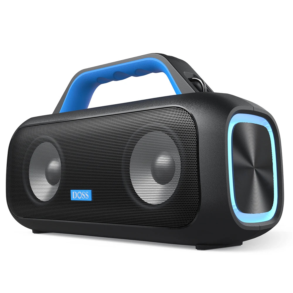 DOSS Outdoor Portable Speaker 60W IPX6 Waterproof Power Bank